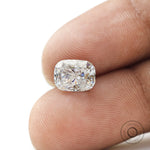 elongated cushion moissanite fine cut clarity detail