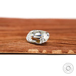 2.3 CT Cushion Shape Moissanite Stone with Antique Faceting