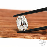 Colorless Elongated Cushion Moissanite for Engagement Ring Making