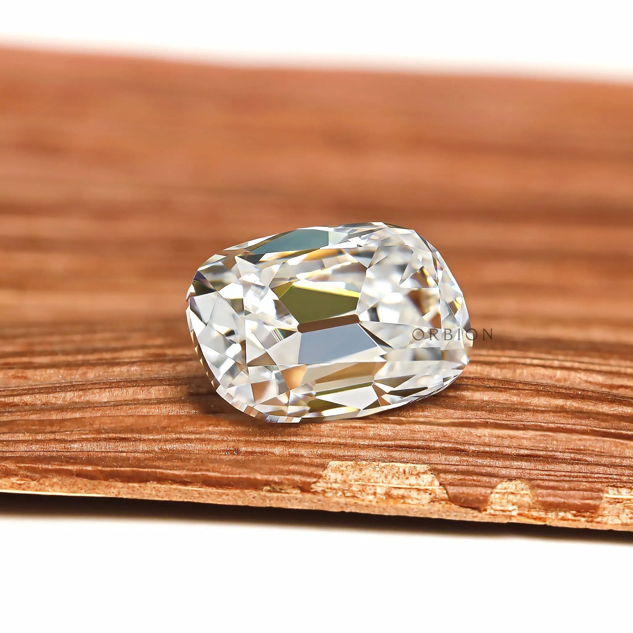 Premium Colorless Cushion Moissanite Loose Stone for Fine Jewelry
