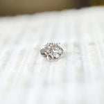 4 CT loose colorless moissanite with elongated cushion and old mine cut