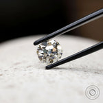 2.40 ct antique style elongated cushion  moissanite 