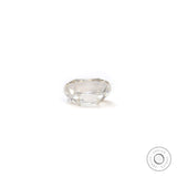 Moissanite Elongated Cushion Stone Crystal Clear Clarity