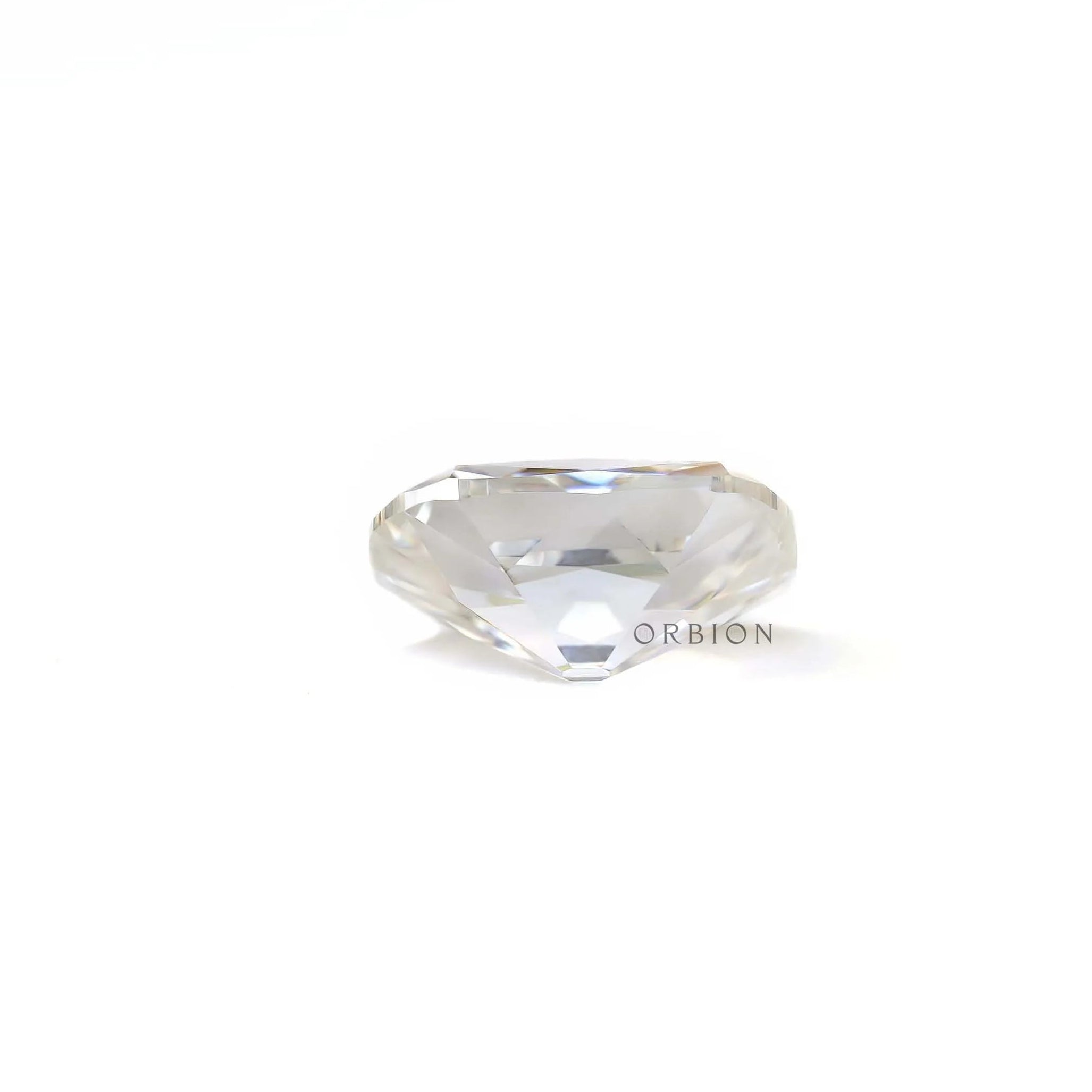 Antique cut elongated cushion moissanite loose