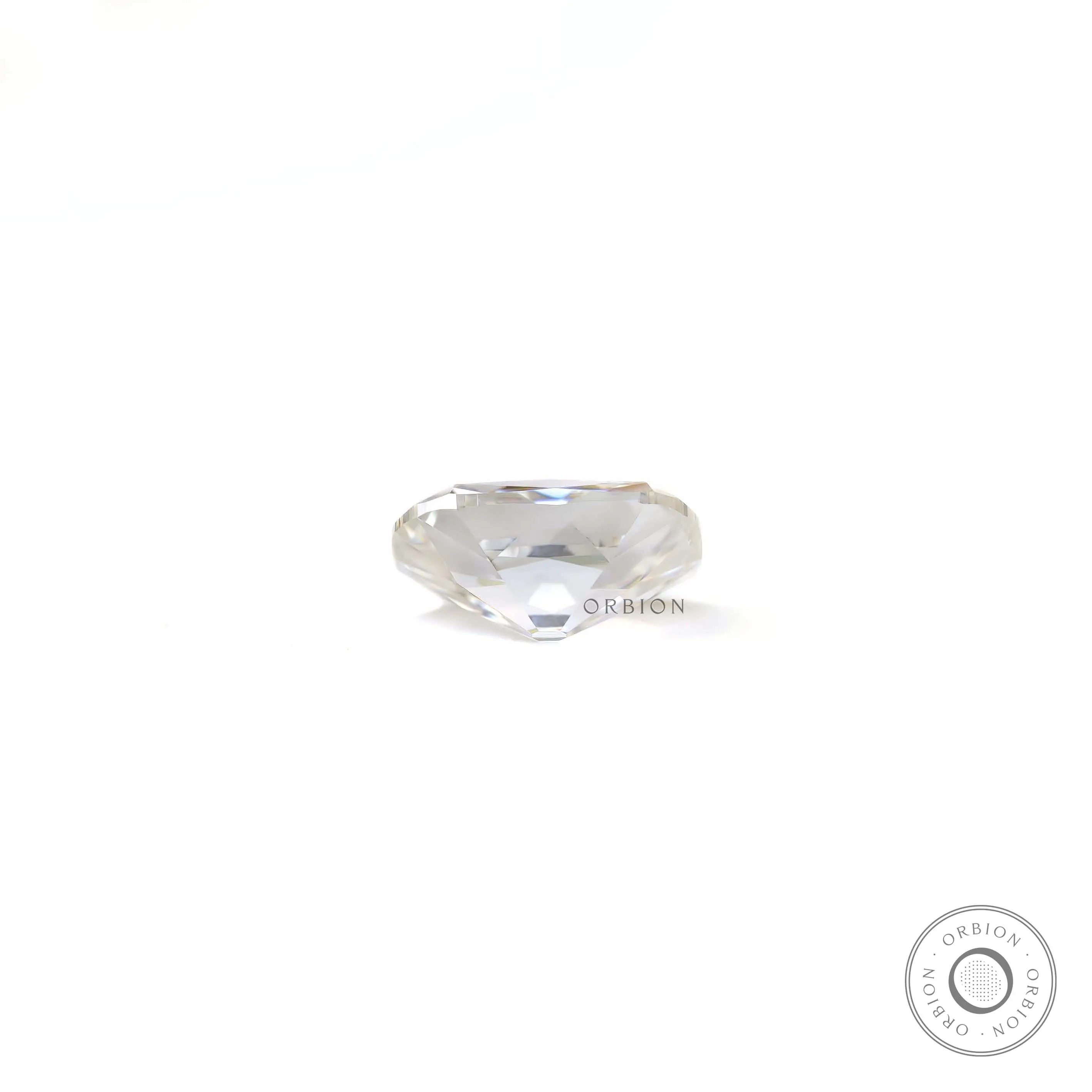 Antique cut elongated cushion moissanite loose