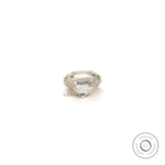 Custom jewelry off white moissanite 1.70 ct elongated cushion loose stone