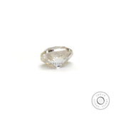 1.20 ct Loose off white moissanite with elongated cushion old mine cut
