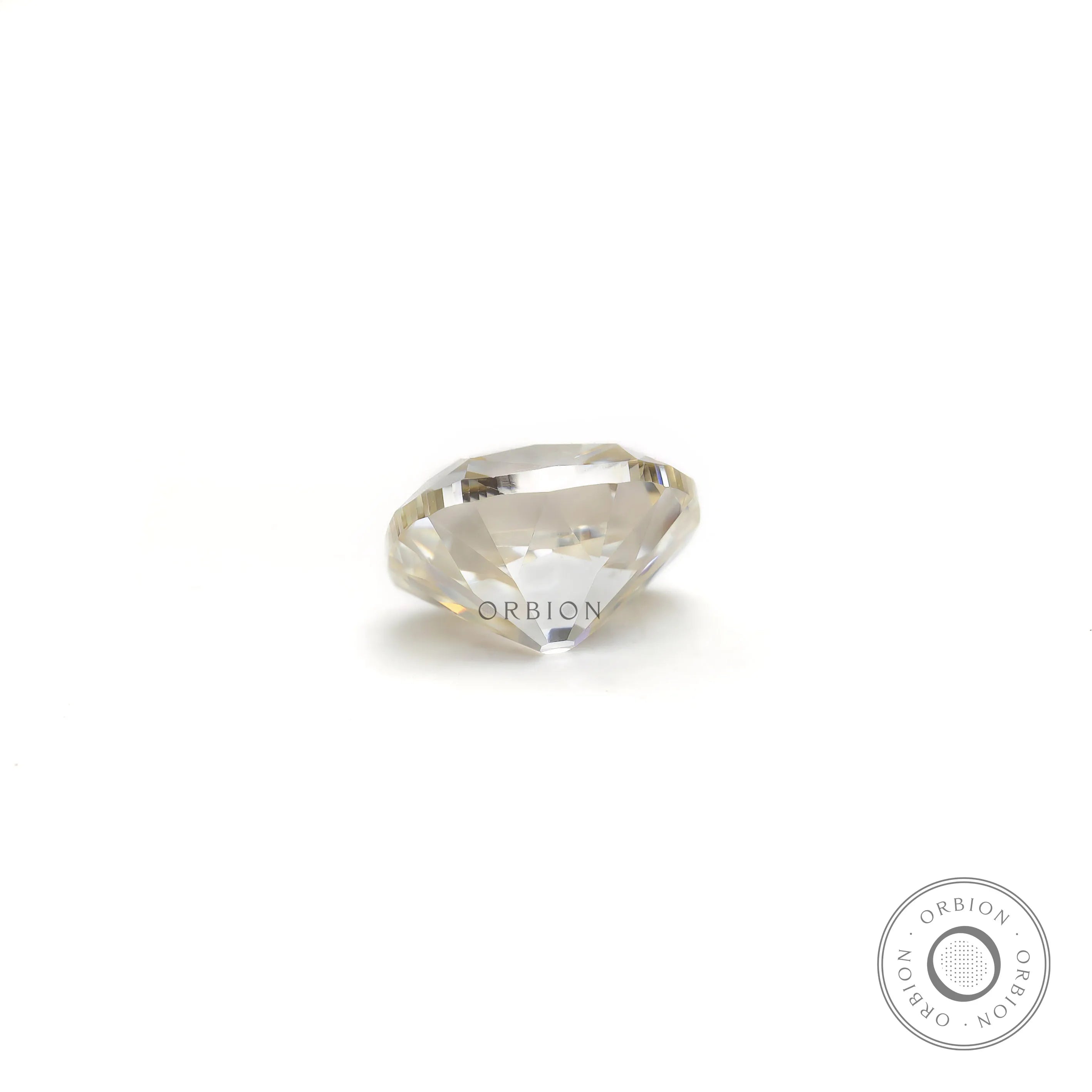 1.20 ct Loose off white moissanite with elongated cushion old mine cut
