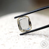 Old cut loose cushion moissanite stone