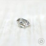 2.50 ct Colorless moissanite emerald form antique cut loose stone