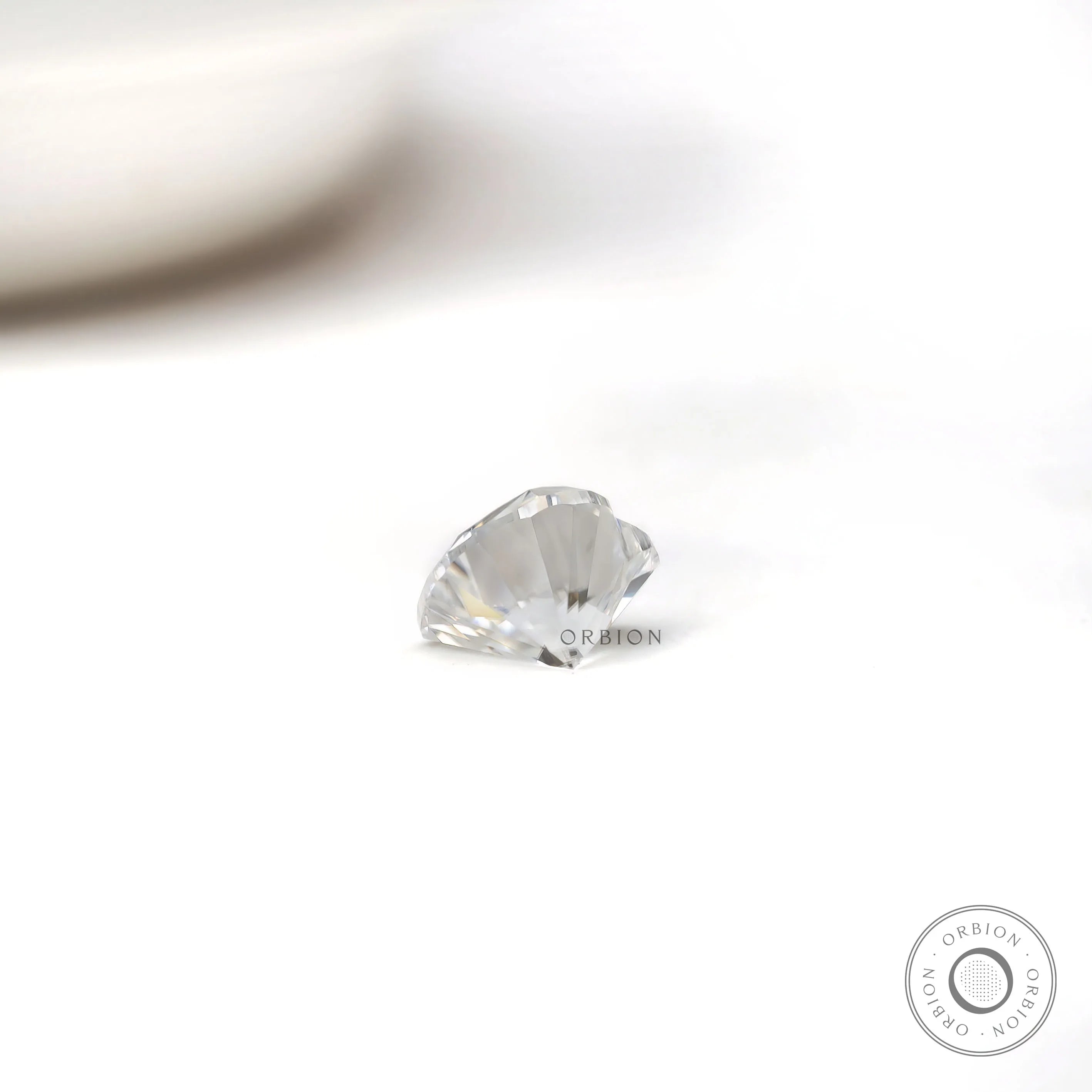 Heart shaped moissanite 1 ct loose fine jewelry stone