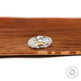Vintage style oval moissanite 1.50 ct old mine cut stone