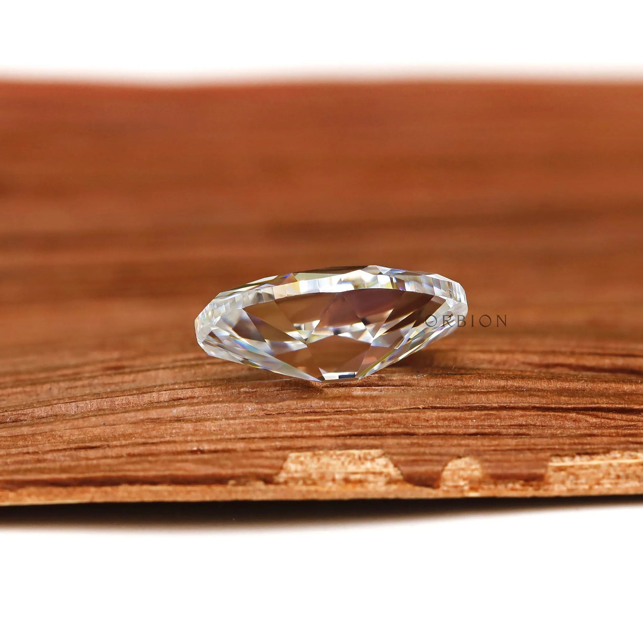 Old mine oval moissanite 1.50 ct loose gemstone
