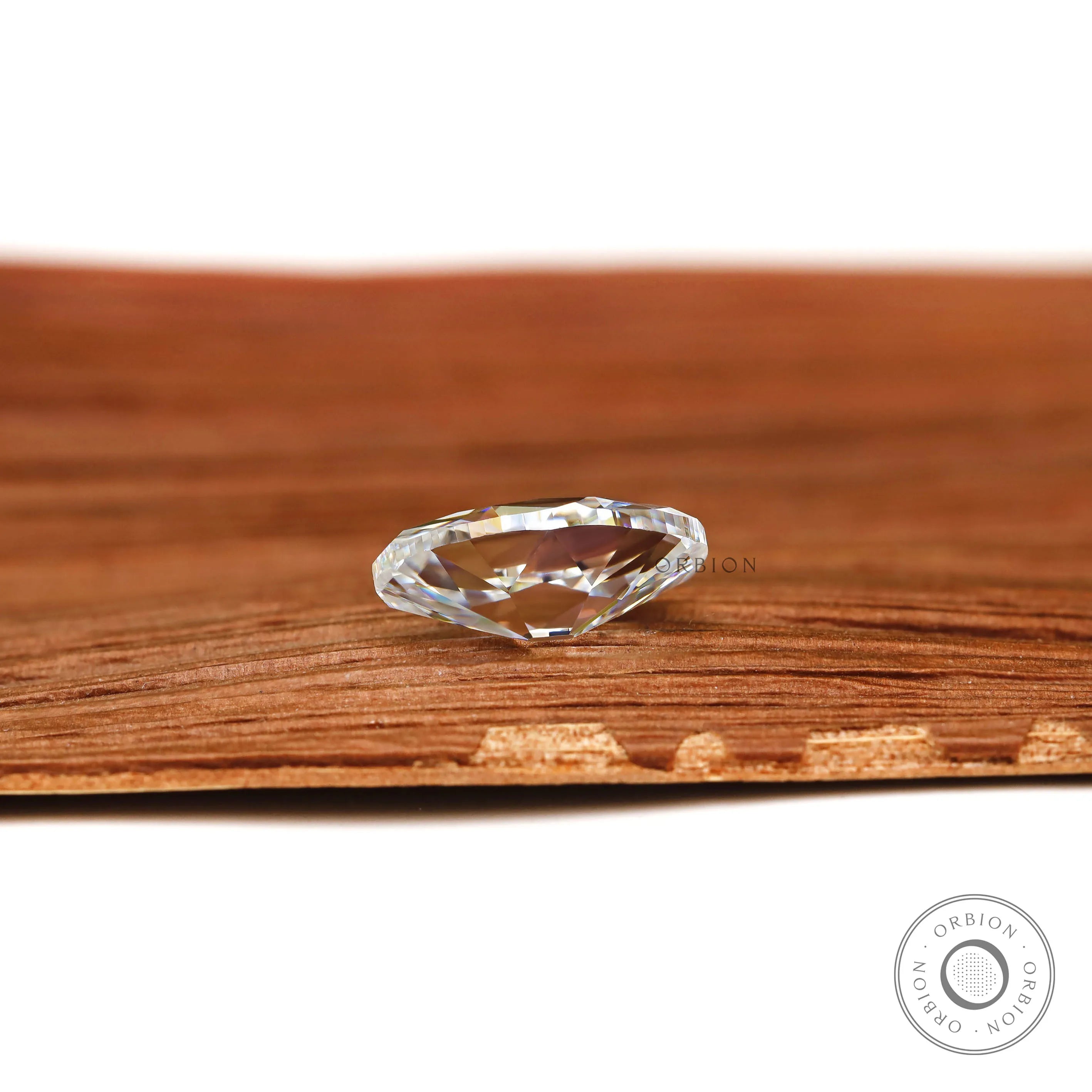 Old mine oval moissanite 1.50 ct loose gemstone