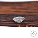 3.40 ct Oval moissanite with vintage sparkle and antique cut detail