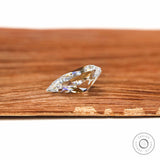 High Sparkle Pear Shaped Moissanite Stone for Fine Jewelry