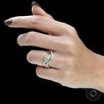 Luxury marquise wedding set with lab diamond or moissanite