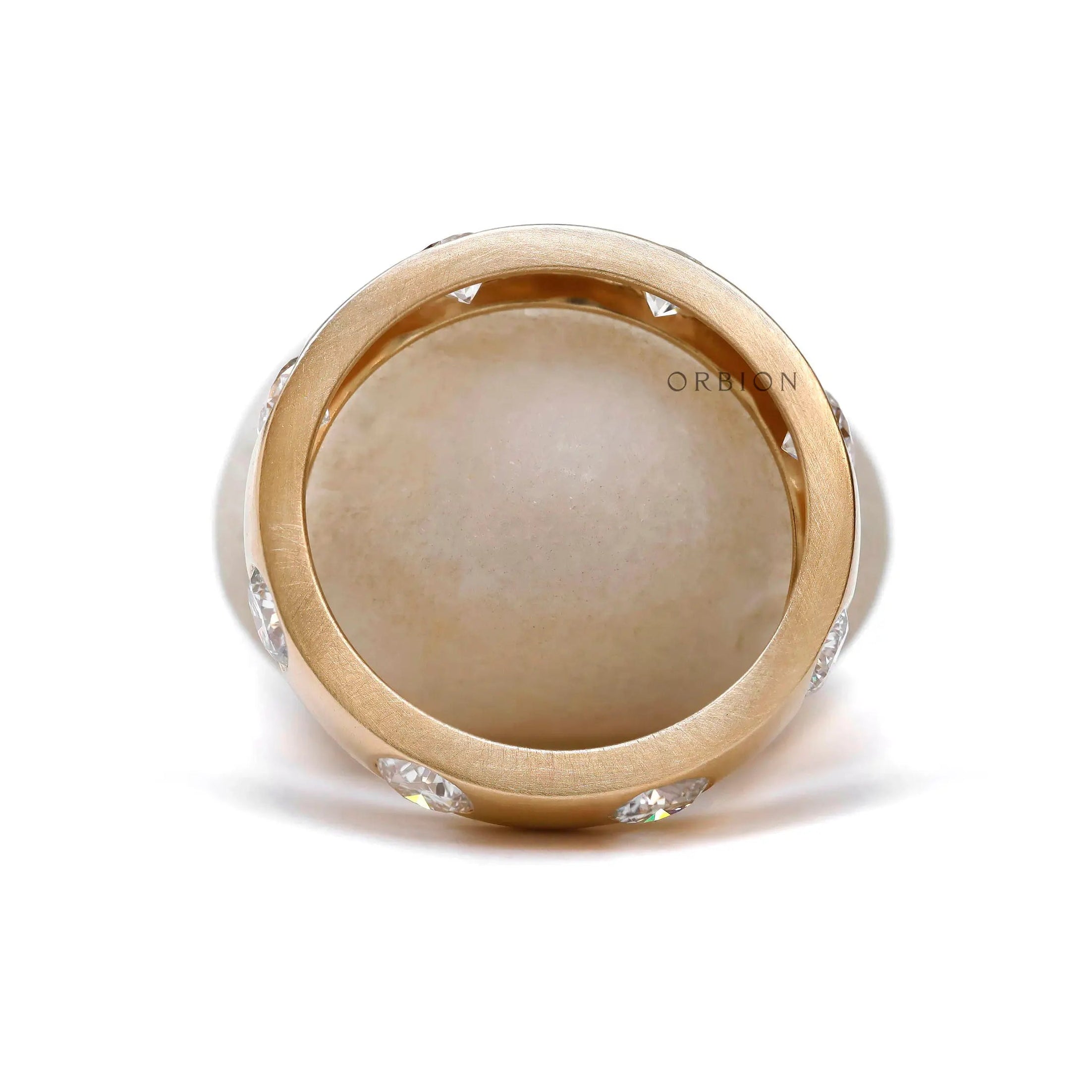 Full eternity ring with evenly spaced 4 MM round stones 