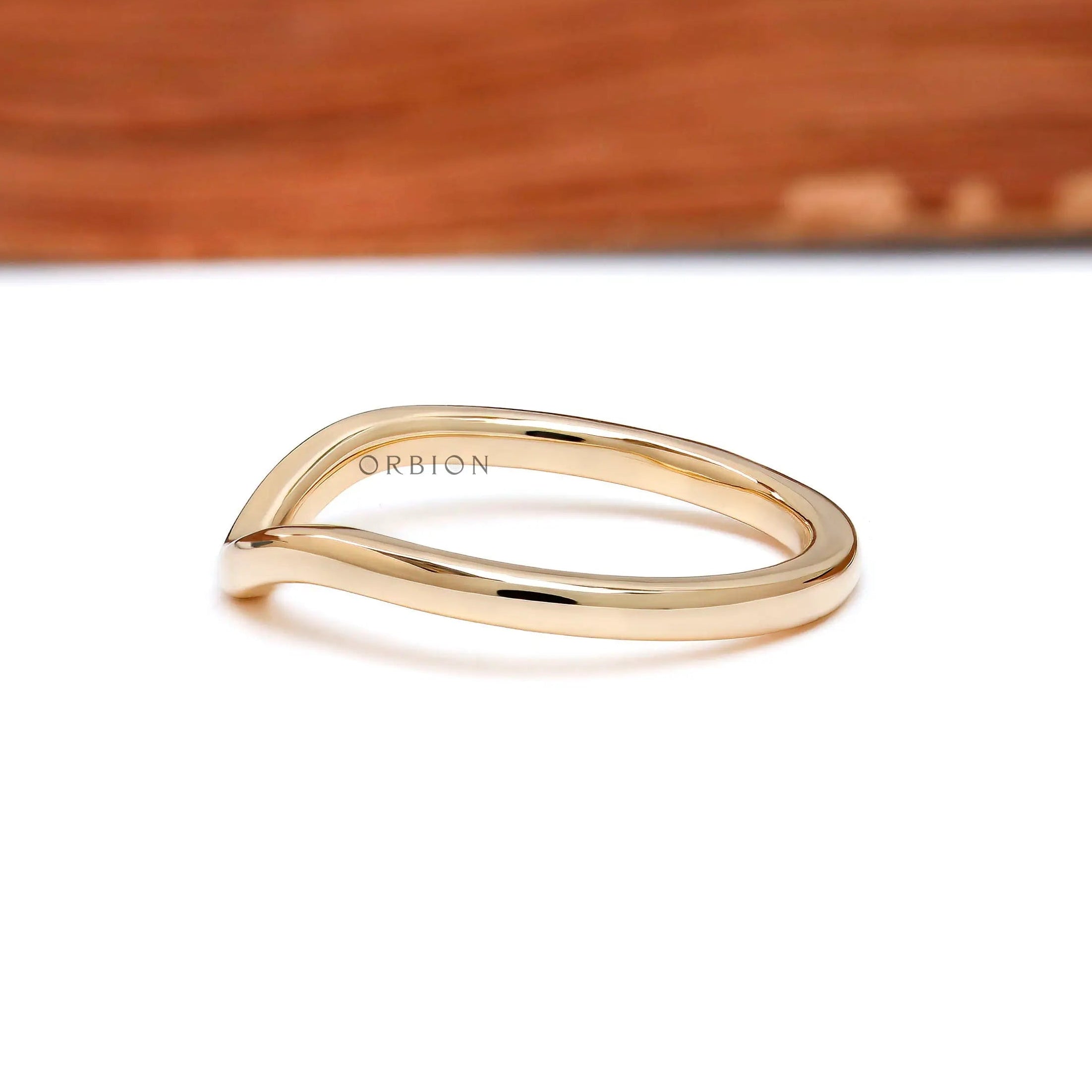 simple stacking ring side profile clean design