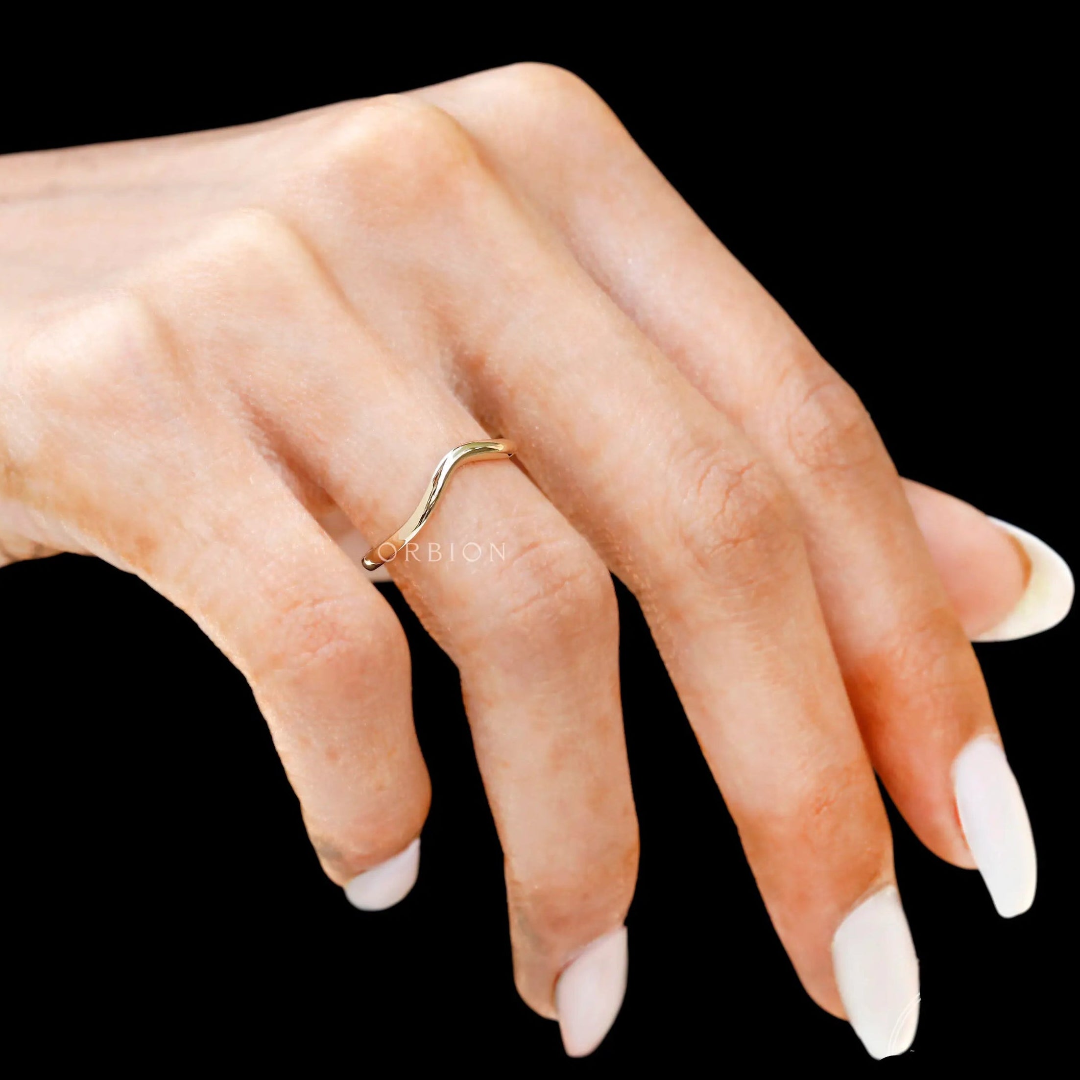 classic plain band finger fit view