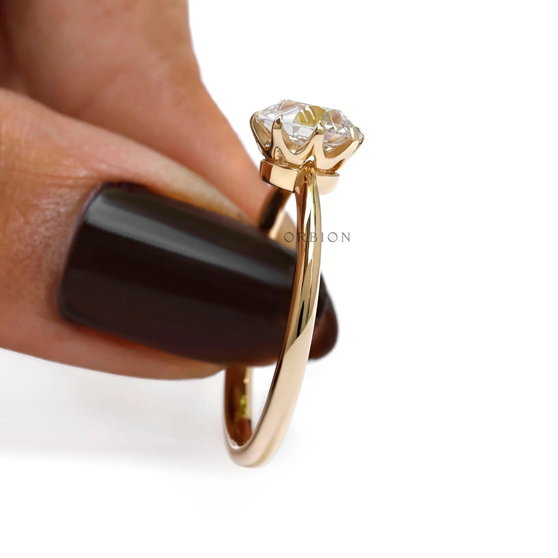 Classic antique cut georgian style diamond ring