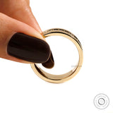 Mens Wedding Band Full Eternity 7 MM Wide Band, Single Row Lab Diamond/Moissanite Band For Him, Diamond Cigar Band Ring 18k Gold For Men