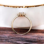 Ring gallery view showing halo depth and craftsmanship