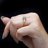 Timeless Georgian style solitaire engagement ring