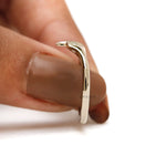 Unique yellow lab diamond snake ring for everyday wear