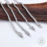 Other styles of lab grown diamond tennis bracelet for women