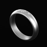 5 MM Comfort Fit 14K White Gold Asscher Cut Round DEF Moissanite Wedding Band For Women, Anniversary Band, Eternity Ring, Stacking Band