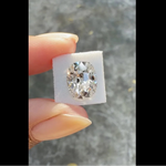 Elongated cushion diamond for custom jewelry