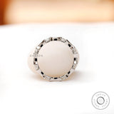 10K/14K/18K White Gold Full Eternity Band, Minimalist Bamboo Ring, Moissanite Wedding Band, Stacking Band, Dainty Ring Gold, Gift For Her