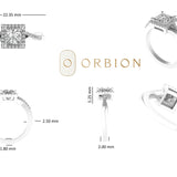 1.2 CT Princess Cut Halo Split Shank Engagement Ring, 10K/14K/18K White Gold Ring, Women Ring Gold, Moissanite Ring Gold, Anniversary Ring