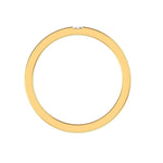 Wide men’s wedding band with baguette lab diamond