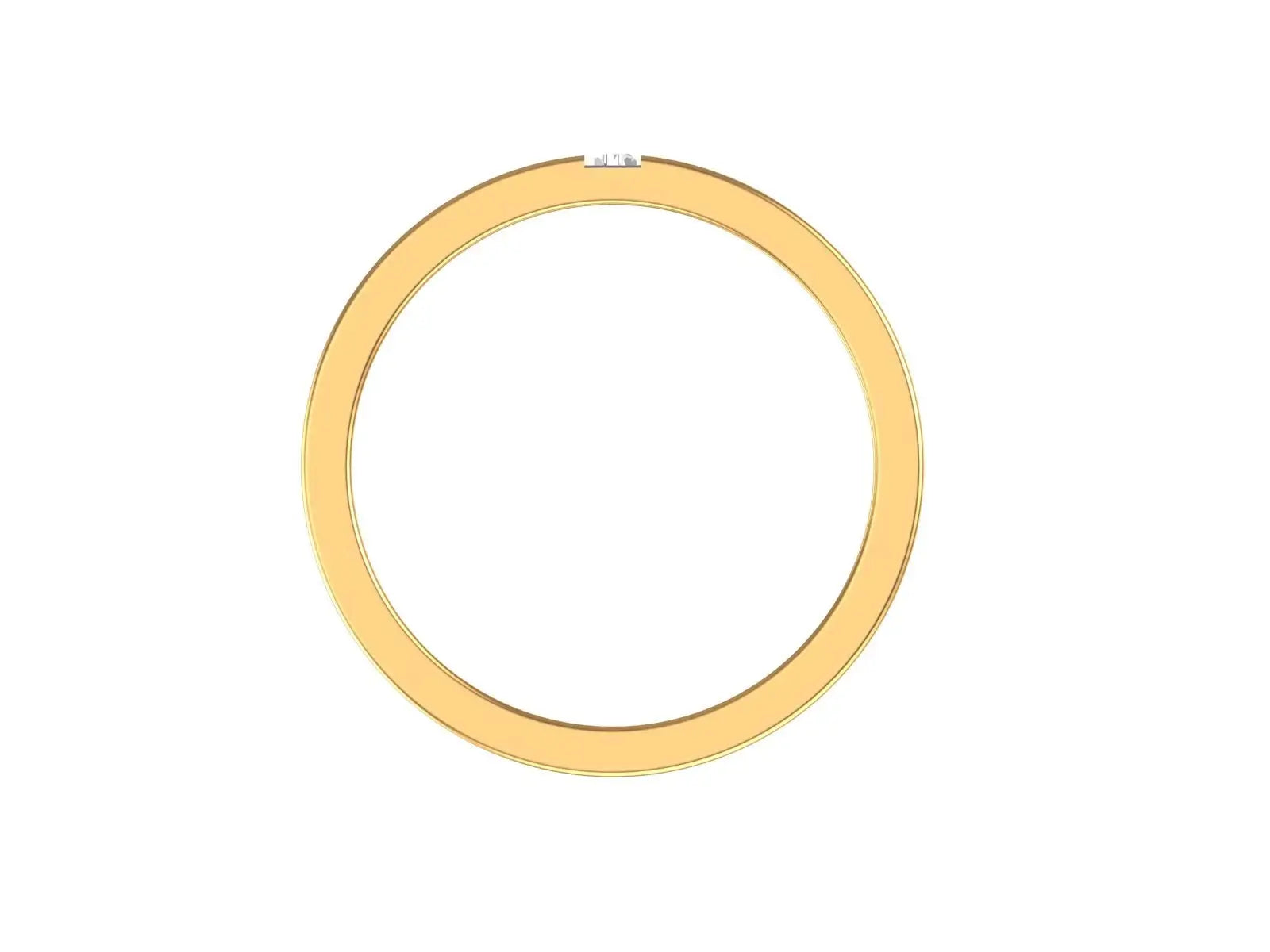 Wide men’s wedding band with baguette lab diamond