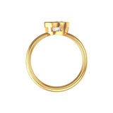 Thick band bezel set oval lab diamond engagement ring