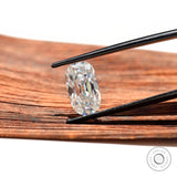 3.79 CT Antique Elongated OMC White Loose Moissanite, Old Mine Cut Loose Moissanite Stone for Solitaire Ring, Anniversary Gift For Her