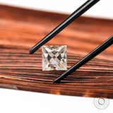 6.00 mm Square French Cut Moissanite Loose Stone, Antique Old Cut Loose Moissanite Stone For Custom Jewelry, Anniversary Gift