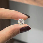 Modern star cut round lab diamond 2.50 ct loose gemstone video