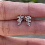 Symbolic angel wing fine jewelry earrings video