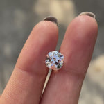 2 Ct Old mine cut cushion lab grown diamond video