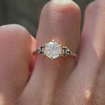 Video rotating cluster ring, showing OEC sparkle and black accents.