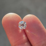 1.25 CT Old mine cut cushion lab grown diamond video